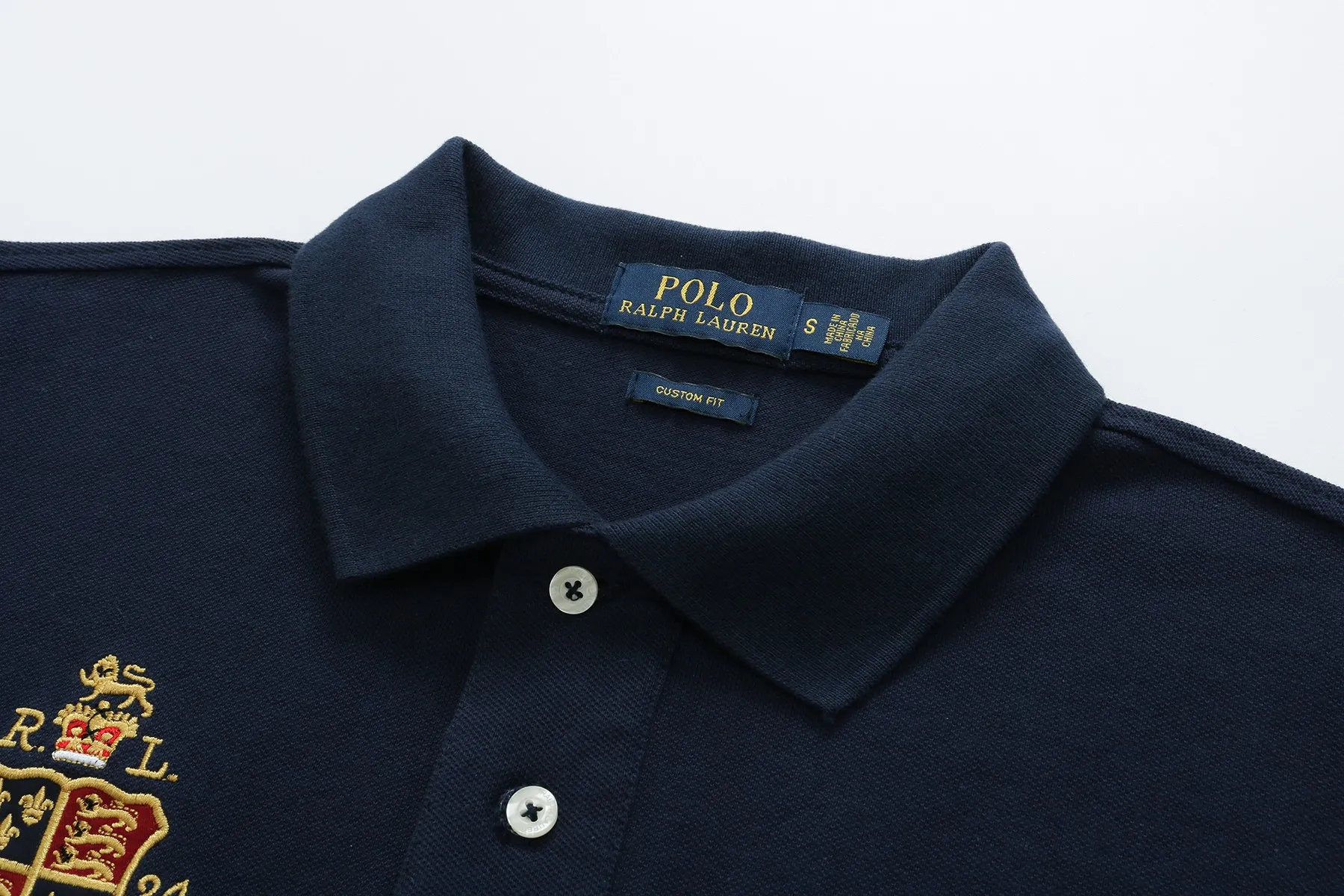 P164 Item No.: 8832 Paul polo color label polo shirt short-sleeved (pure cotton) Size: S-XXL
